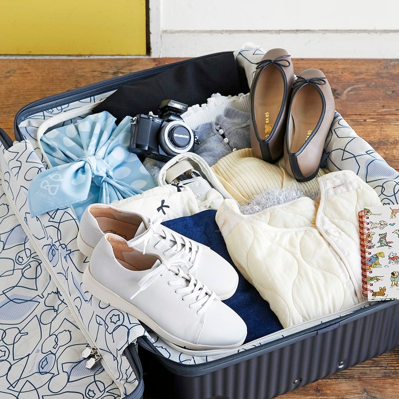 かさばらないので旅行の携帯シューズにも◎