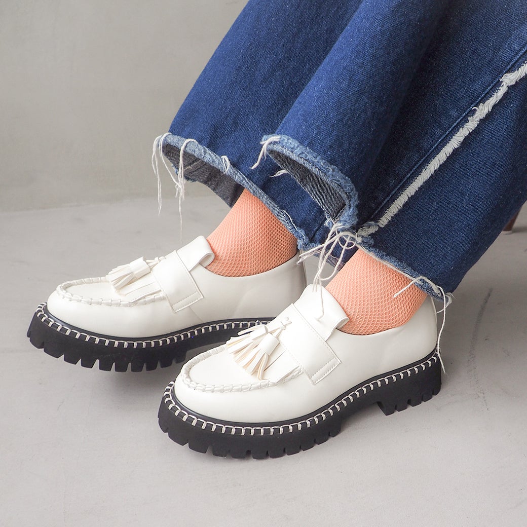 軽量｜キルトタッセルローファー（BY_8710549） | あしながおじさん