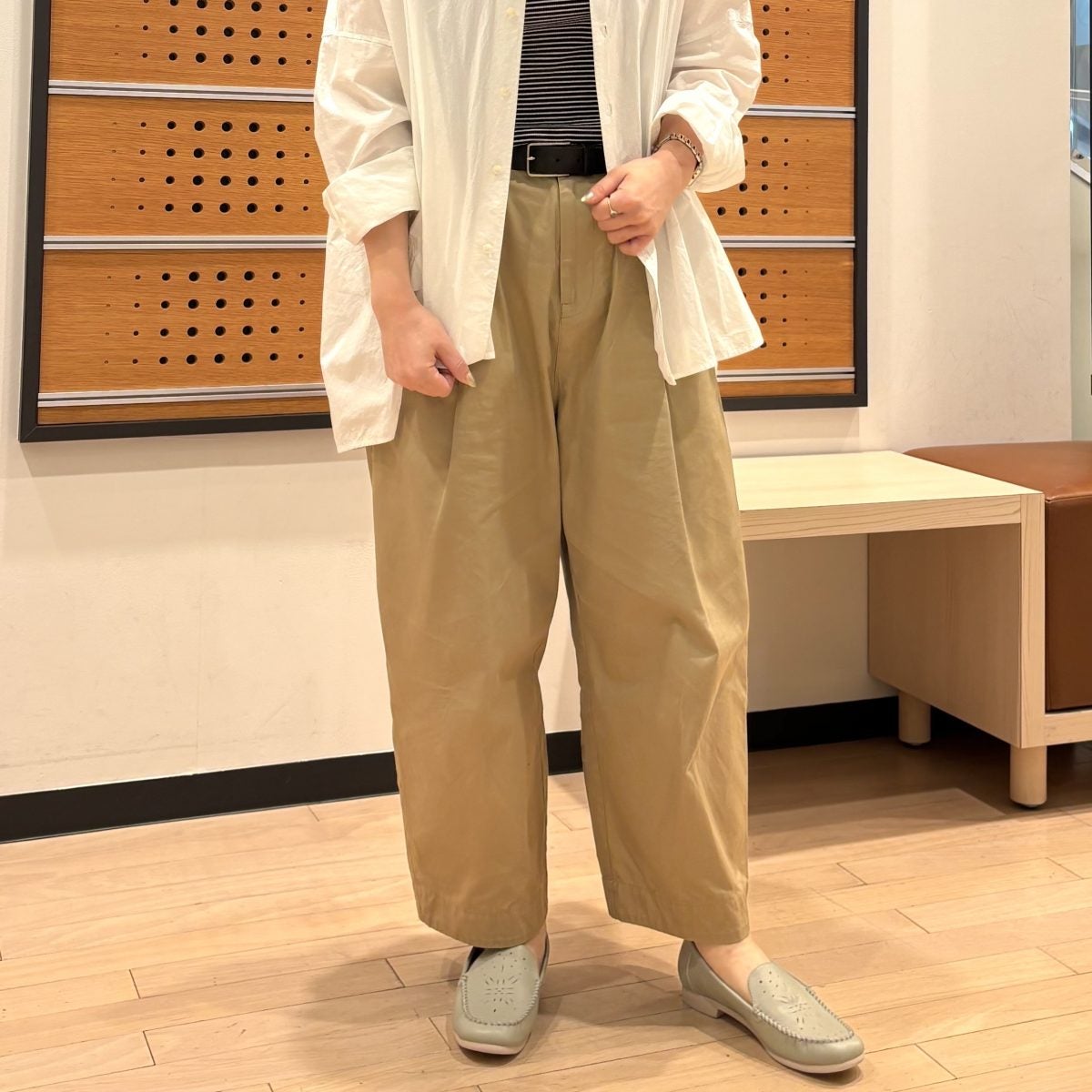 スタッフ着用：ライトグリーン