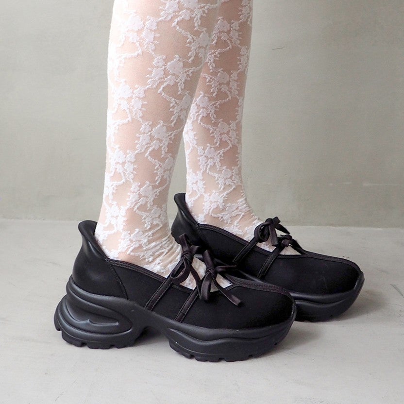 HANDSFREE｜厚底バレエスニーカー （BY_8710609） | あしながおじさん