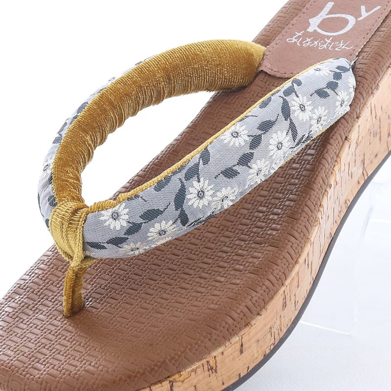 鼻緒のデザイン：グレー