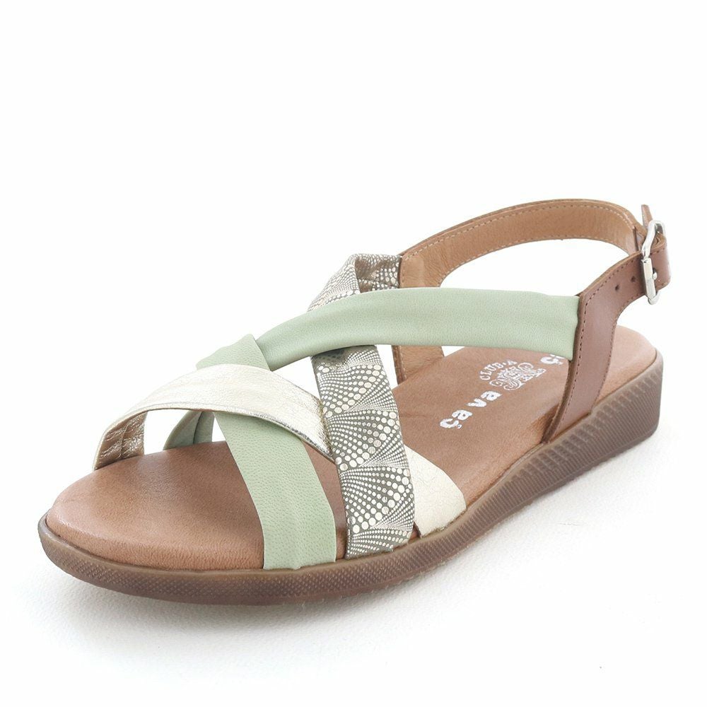 SALE】ソフトレザーストラップサンダル（CA_3385025