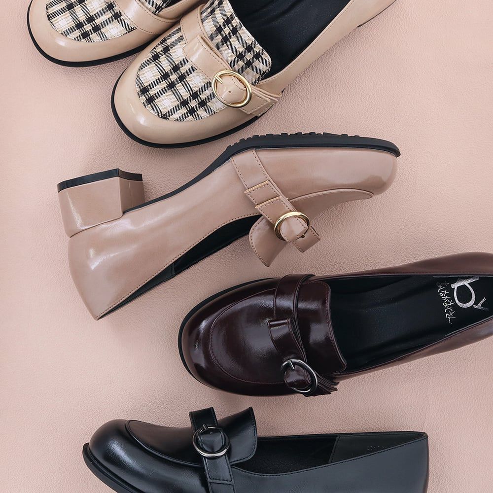 おでこモカパンプス