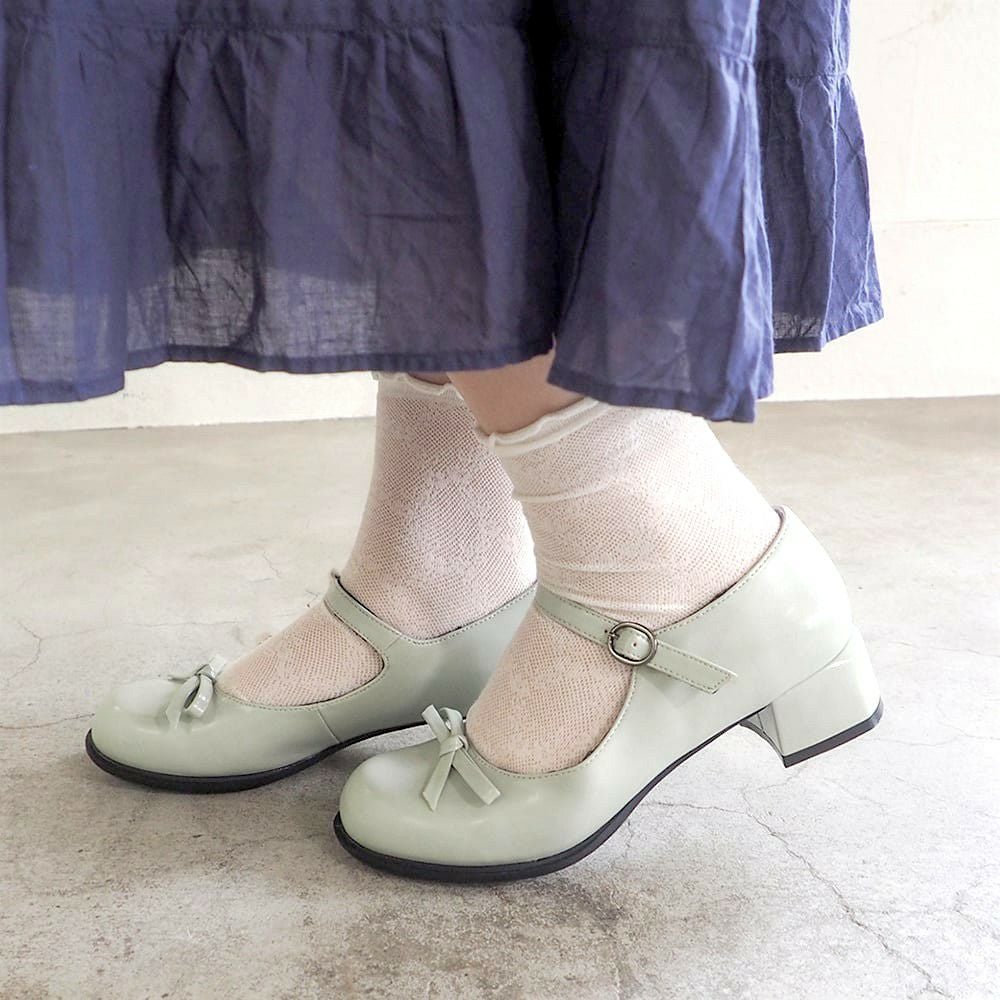 VIEILLEバレエシューズ d'antan haus好きの方 shoesbakery/レザーソールのバレエシューズ -【当店限定】本当に履き