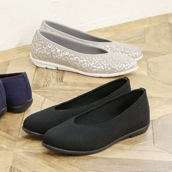 晴雨兼用｜フラットシューズ 