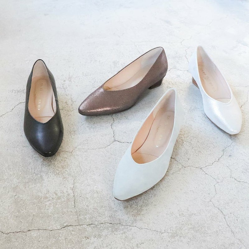 ポインテッドフラットパンプス 