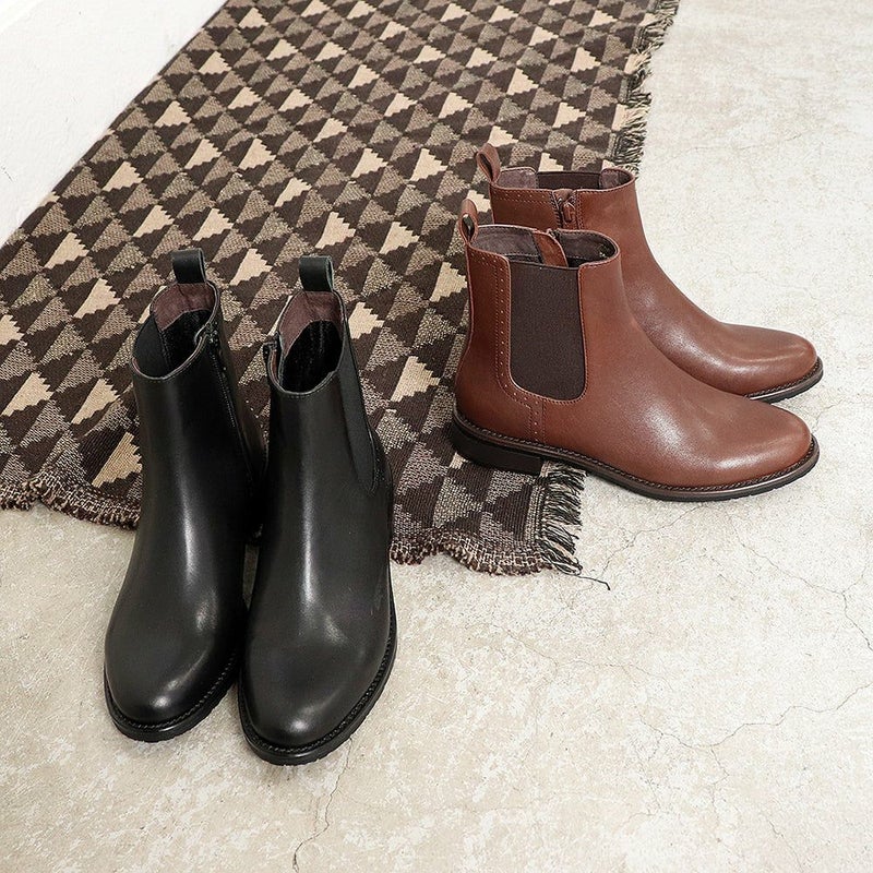 防滑｜サイドゴアブーツ