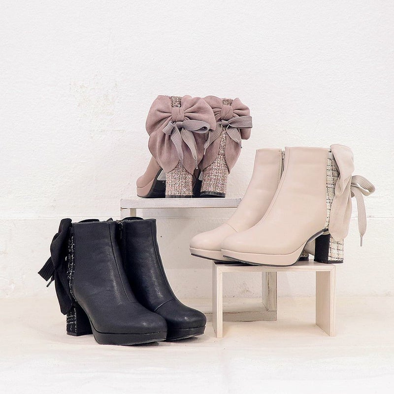 2WAYバックリボンブーツ