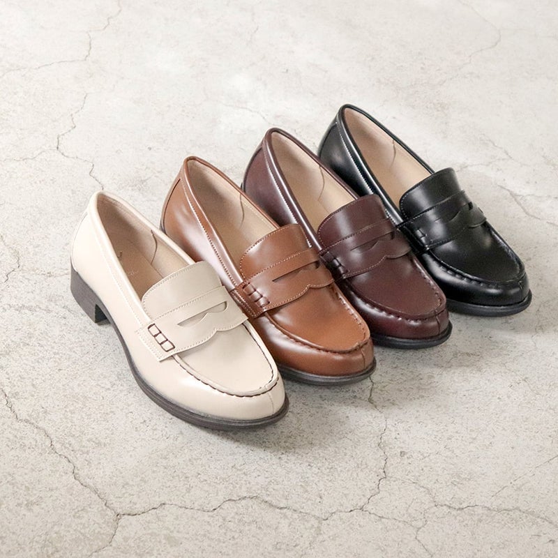 晴雨兼用｜コインローファー 