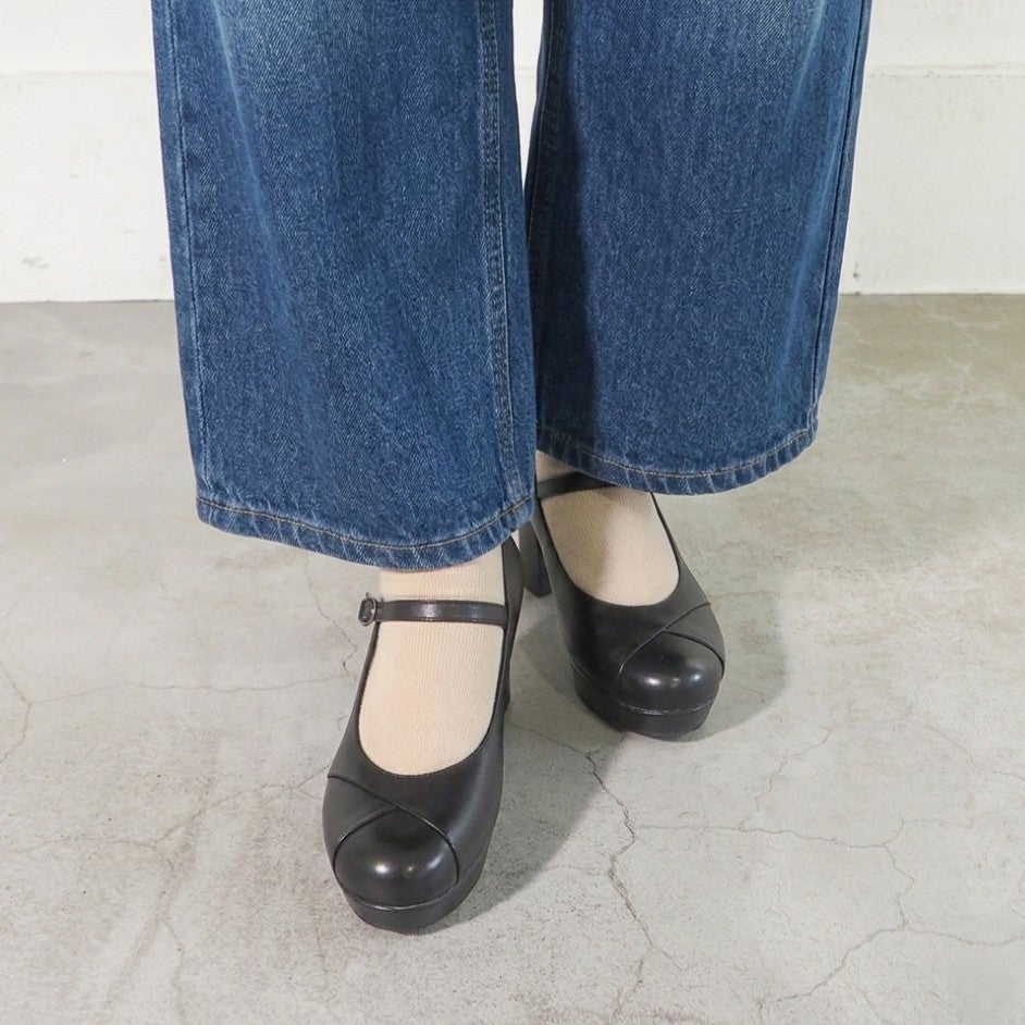 防滑｜厚底ストラップパンプス（AS_1310287） | あしながおじさん