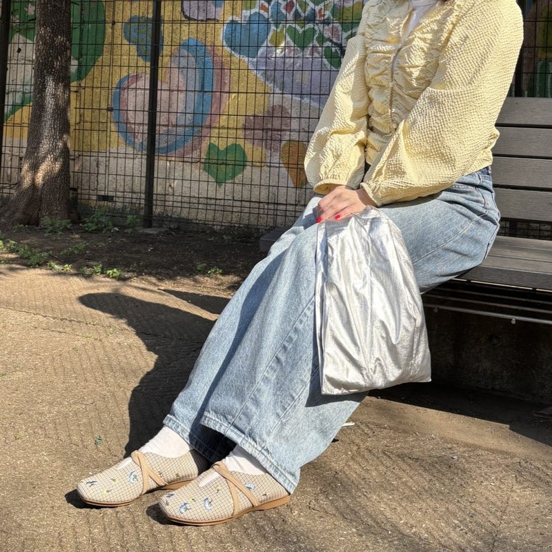 スタッフ着用：ベージュコンビ