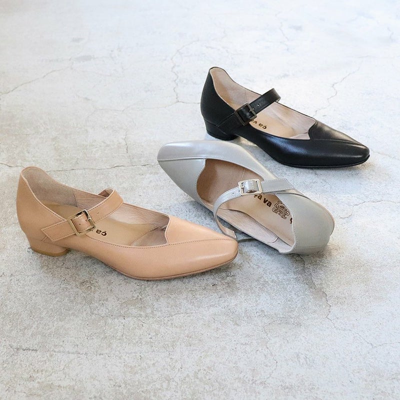 撥水｜ストラップパンプス