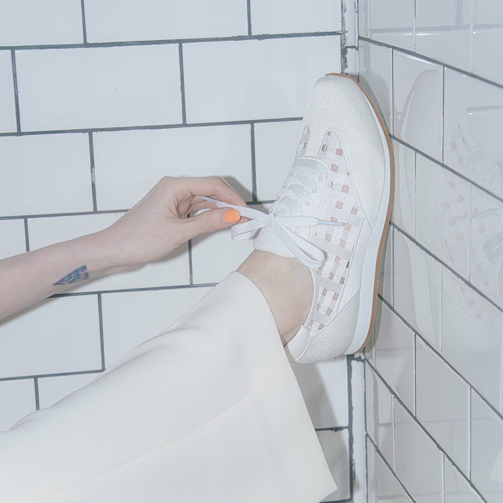 SALE】メッシュレースアップスニーカー（AY_1340109