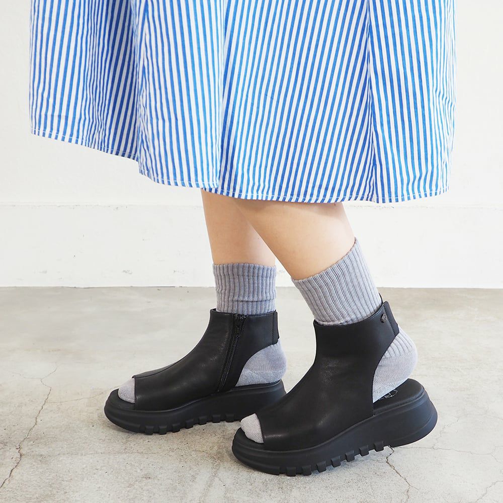 SALE】厚底ブーツサンダル（AY_2440091） | あしながおじさん