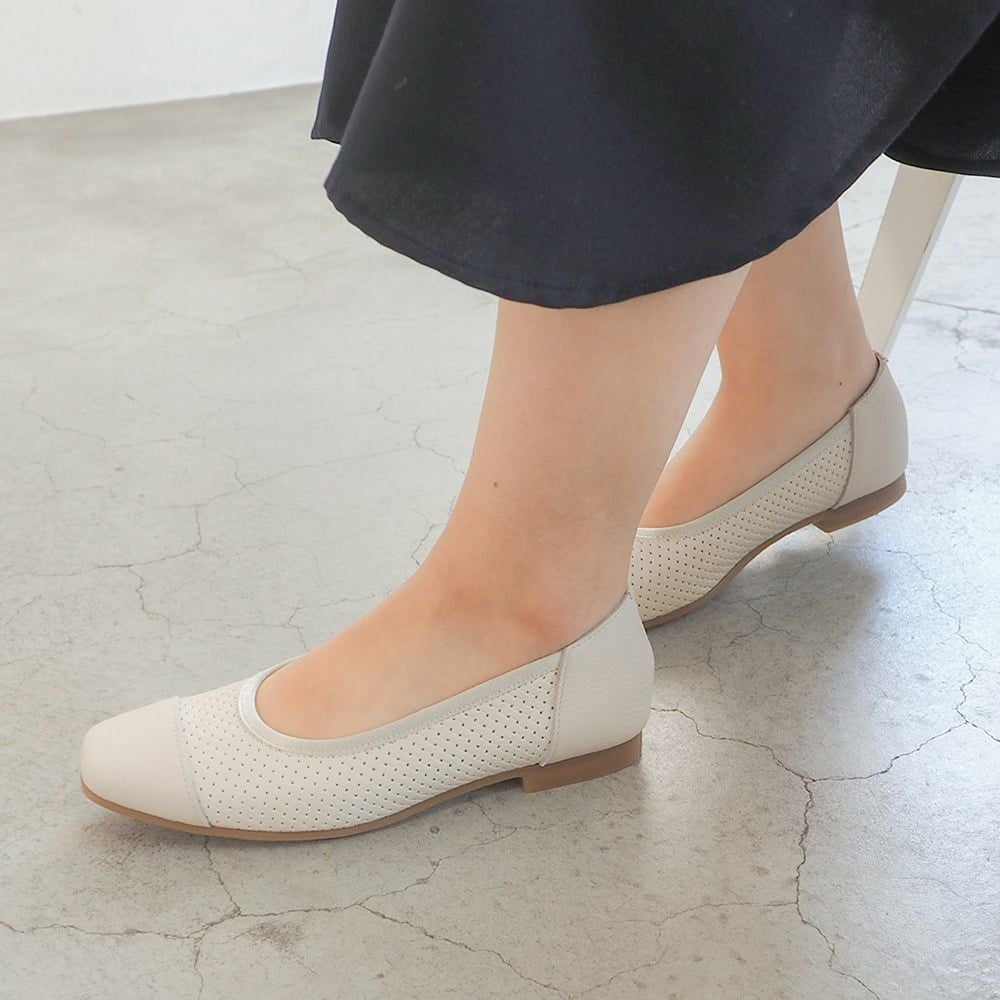SALE】ソフトフラットシューズ（EN_5360623） | あしながおじさん