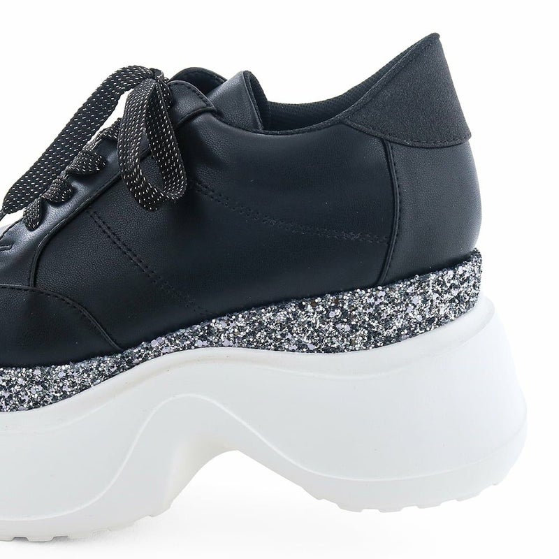 ヒールの高さ：約8.5cm（グリッター部分まで）