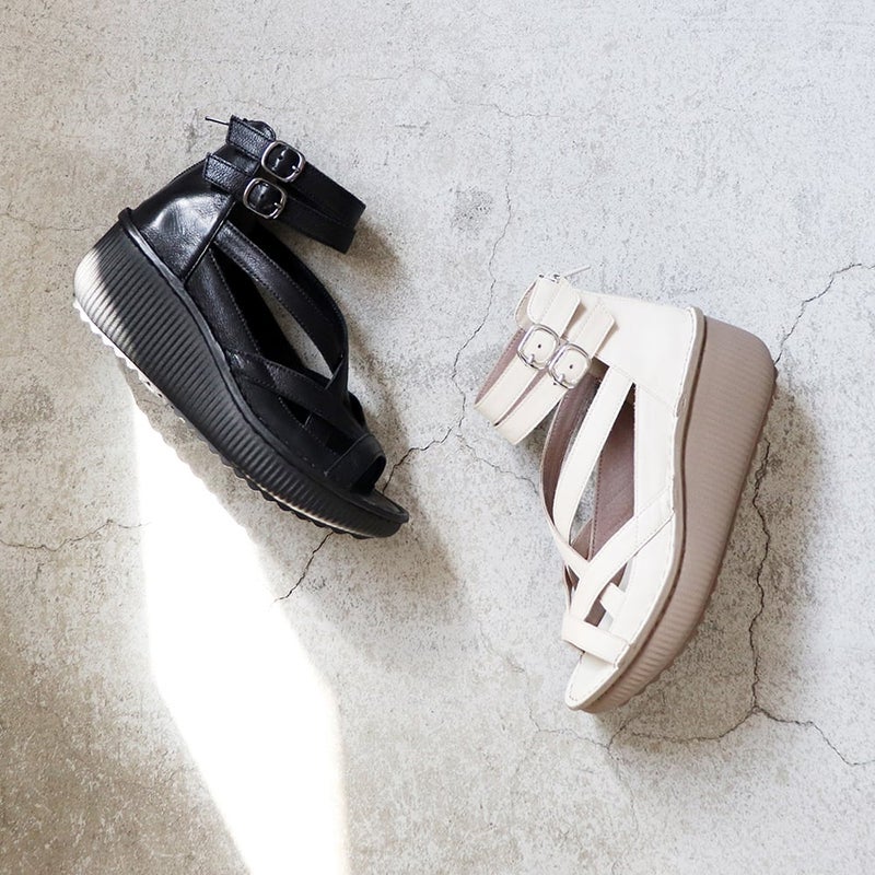 グラディエーターウェッジサンダル