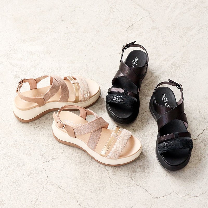 フットベッドサンダル