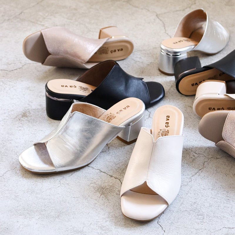 ヒールアップカバーサンダル