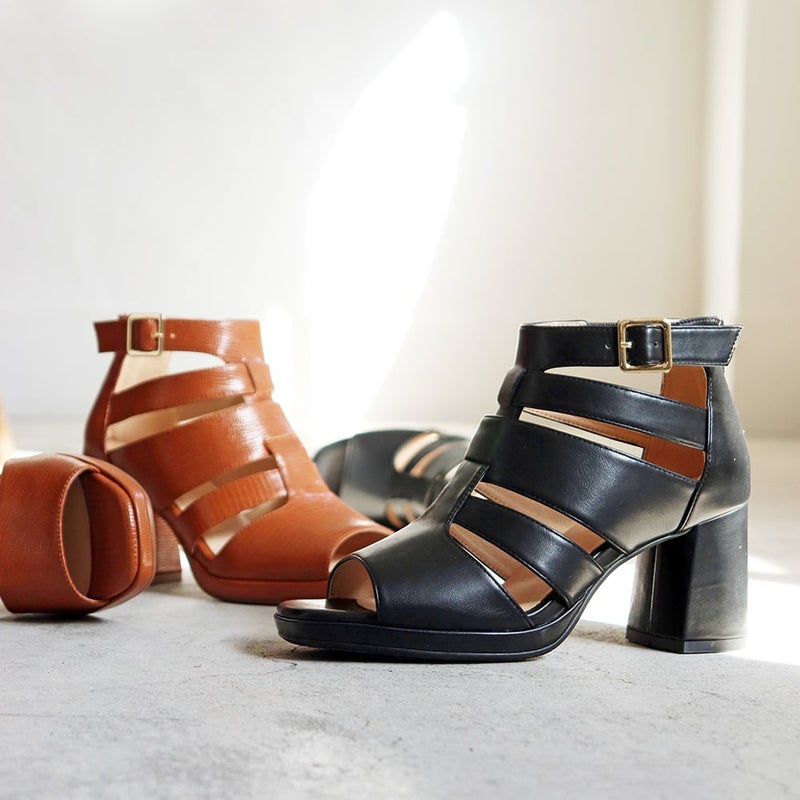 厚底グラディエーターサンダル