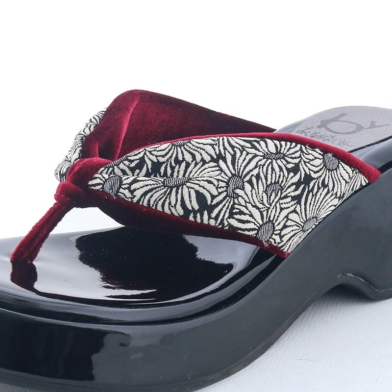 鼻緒のデザイン：ブラック