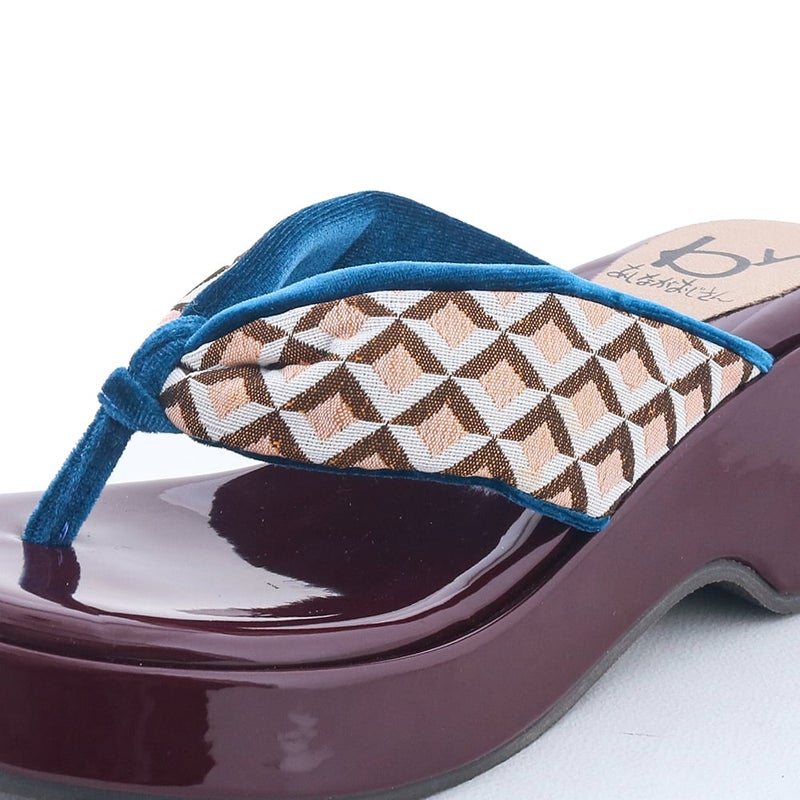 鼻緒のデザイン：オレンジ