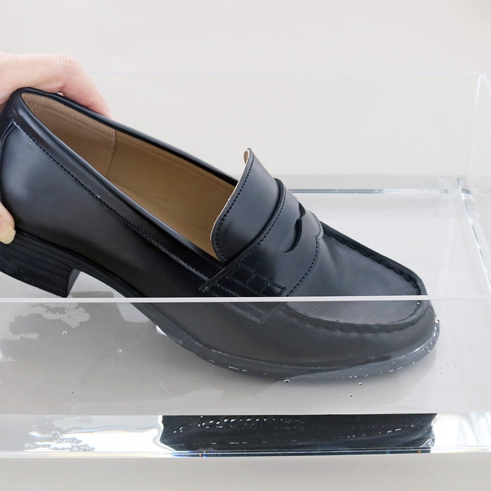 水深3cm×3時間の浸水試験をクリア
